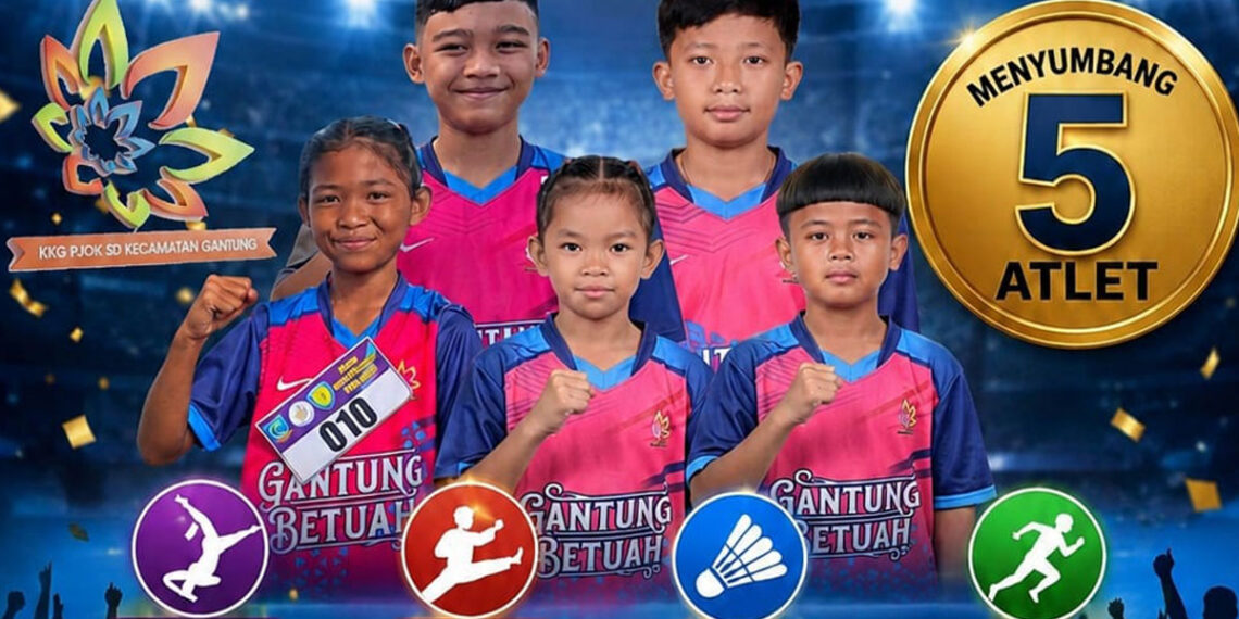 prestasi atlet cilik kecamatan belitung timur